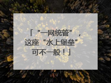 “一网统管”，这座“水上堡垒”可不一般！