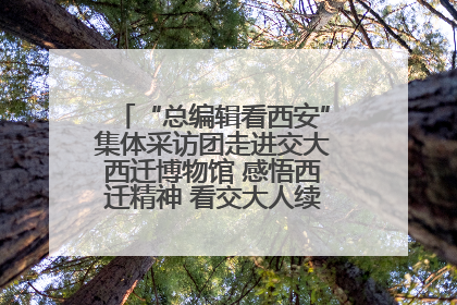 “总编辑看西安”集体采访团走进交大西迁博物馆 感悟西迁精神 看交大人续写爱国奋斗新篇章