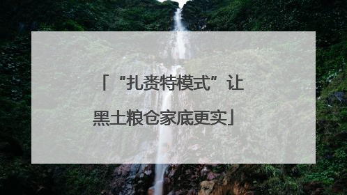 “扎赉特模式”让黑土粮仓家底更实