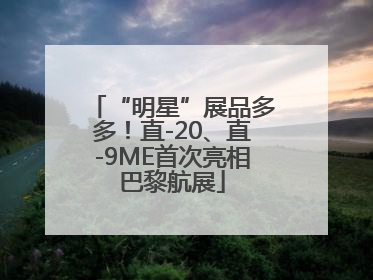 “明星”展品多多！直-20、直-9ME首次亮相巴黎航展