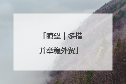 瞭望｜多措并举稳外贸