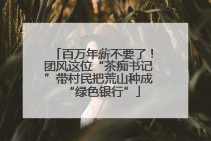 百万年薪不要了！团风这位“茶痴书记”带村民把荒山种成“绿色银行”