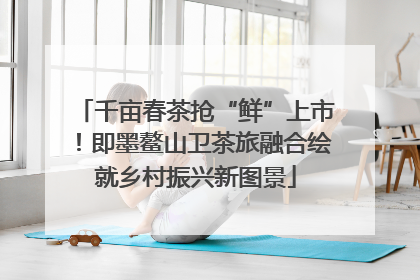 千亩春茶抢“鲜”上市！即墨鳌山卫茶旅融合绘就乡村振兴新图景