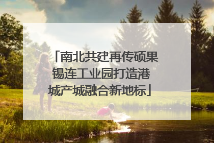 南北共建再传硕果 锡连工业园打造港城产城融合新地标