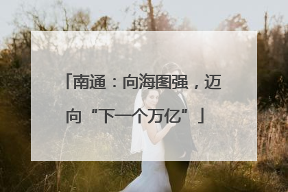 南通：向海图强，迈向“下一个万亿”