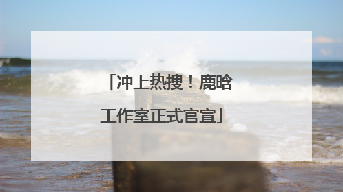 冲上热搜！鹿晗工作室正式官宣
