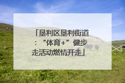 垦利区垦利街道：“体育+”健步走活动燃情开走