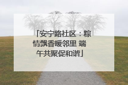 安宁路社区：粽情飘香暖邻里 端午共聚促和谐