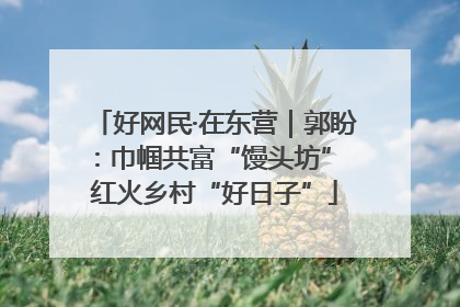 好网民·在东营｜郭盼：巾帼共富“馒头坊” 红火乡村“好日子”