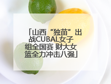 山西“独苗”出战CUBAL女子组全国赛 财大女篮全力冲击八强