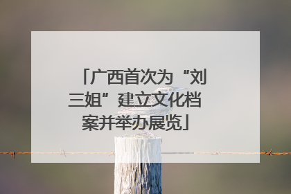广西首次为“刘三姐”建立文化档案并举办展览