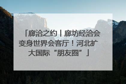廊洽之约丨廊坊经洽会变身世界会客厅！河北扩大国际“朋友圈”