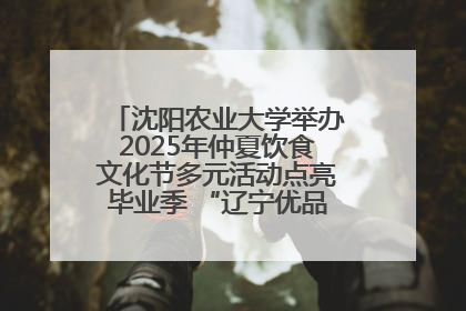 沈阳农业大学举办2025年仲夏饮食文化节多元活动点亮毕业季 “辽宁优品”进校园首站启动