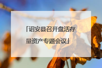 诏安县召开盘活存量资产专题会议