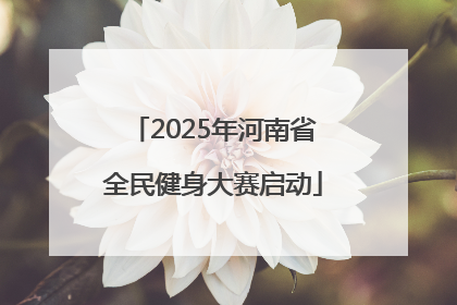 2025年河南省全民健身大赛启动