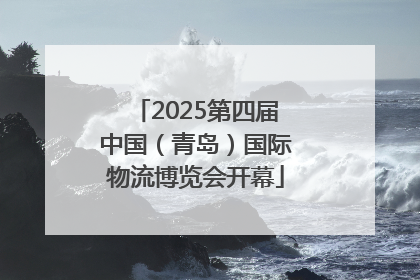 2025第四届中国（青岛）国际物流博览会开幕