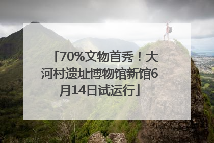70%文物首秀！大河村遗址博物馆新馆6月14日试运行